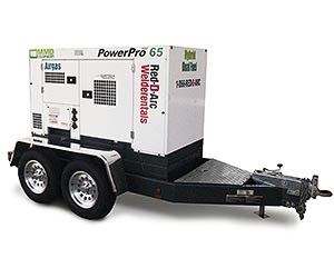 MMD PowerPro HDF65 Dual Fuel Rental Generator